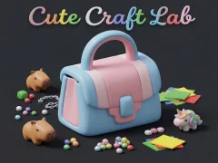 Logħba Cute Craft Lab onlajn