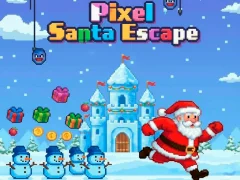 Logħba Pixel Santa Escape onlajn