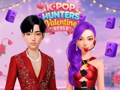 Logħba K-Pop Kaċċaturi Valentine Style onlajn