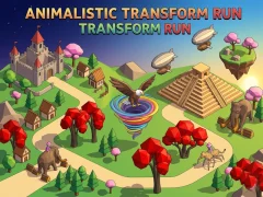 Logħba Animalistic Transform Run onlajn