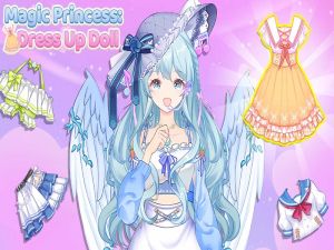 Logħba Princess Magic Dress Up Doll onlajn
