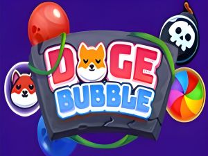 Logħba Doge Bubble onlajn