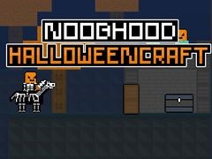 Logħba Noobhood Halloweencraft onlajn