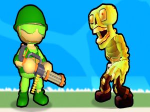 Logħba Qerda ta 'Stickman Zombie onlajn