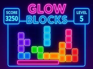 Logħba Blokki glow onlajn