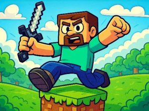Logħba Provi ta 'Minecraft Parkour onlajn