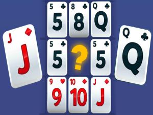 Logħba Il-karti jaqblu mal-puzzle onlajn