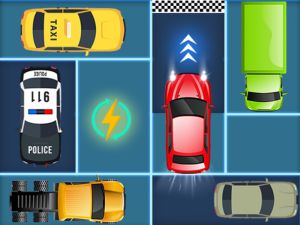 Logħba Puzzle tal-parkeġġ tal-karozzi Mega Escape onlajn
