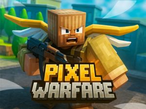 Logħba Minecraft Pixel Warfare onlajn