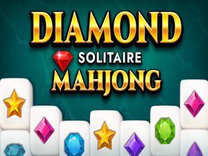 Logħba Diamond Solitaire Mahjong onlajn