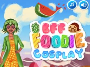 Logħba BFF Foodie Cosplay onlajn