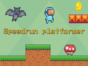 Logħba SpeedRun Platformer onlajn
