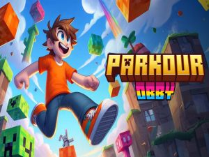 Logħba Parkour obby onlajn