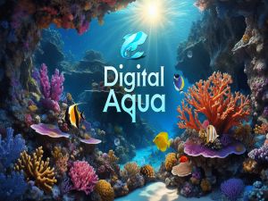 Logħba Aqua diġitali onlajn