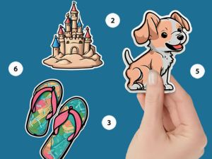 Logħba Ktieb tal-istiker puzzle kulur skont in-numru onlajn