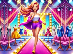 Logħba Dress up run onlajn