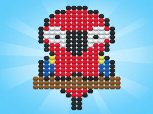 Logħba Ġewż tal-kulur u boltijiet puzzle onlajn