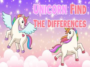 Logħba Unicorn issib id-differenzi onlajn