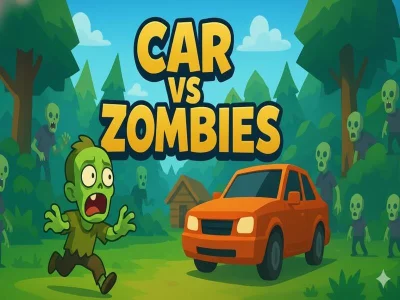 Logħba Karozza Vs Zombies onlajn
