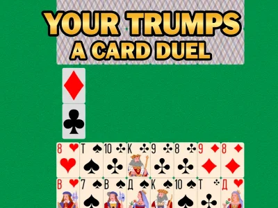 Logħba Your Trumps A Card Duel onlajn