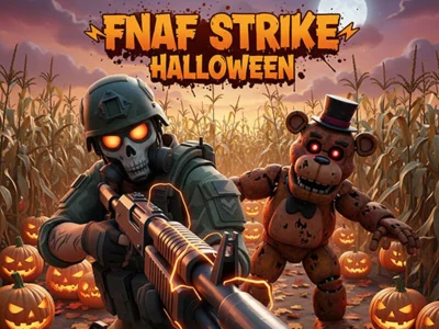 Logħba FNAF Strike Halloween onlajn Logħba FNAF Strike Halloween onlajn