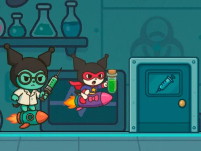 Logħba Kitty Kuro Lab Ħarba onlajn