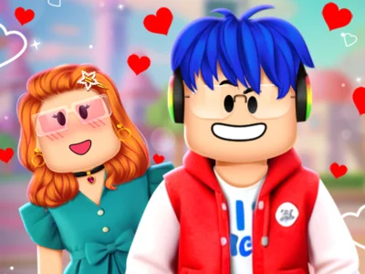 Logħba Roblox Koppja Dress up onlajn