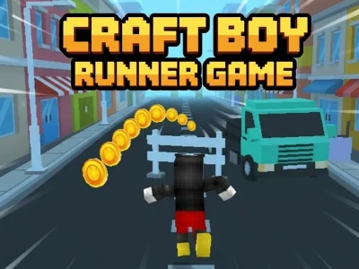 Logħba Craft Boy Runner Game onlajn Logħba Craft Boy Runner Game onlajn