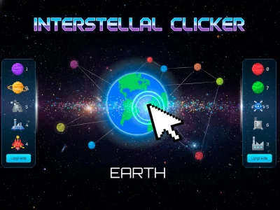 Logħba Interstellar Clicker onlajn