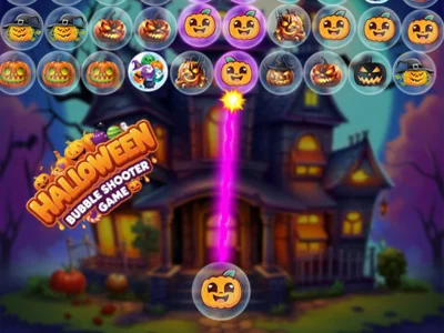 Logħba Halloween Bubble Shooting Game onlajn