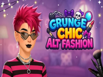 Logħba Moda alt grunge chic onlajn