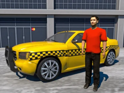 Logħba Crazy Taxi City Rush onlajn