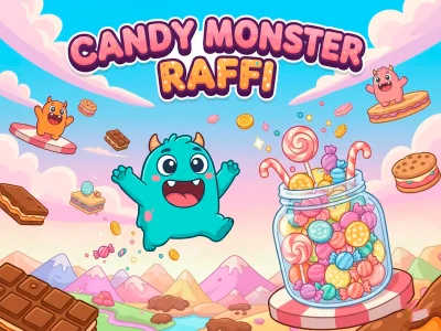 Logħba Candy Monster Raffi onlajn