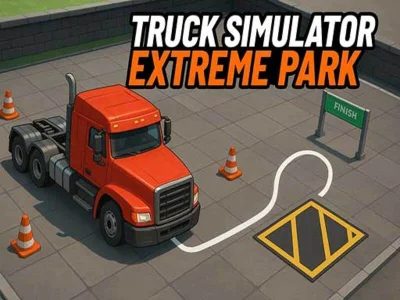 Logħba Truck Simulator Extreme Park onlajn