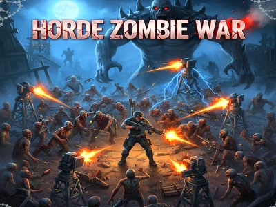 Logħba Horde Zombie Gwerra onlajn