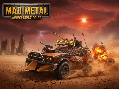 Logħba Mad Metal: Apocalypse Drift onlajn