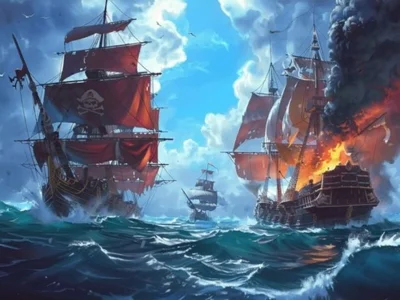 Logħba Vapuri Pirati: Ibni u Ġlieda onlajn Logħba Vapuri Pirati: Ibni u Ġlieda onlajn