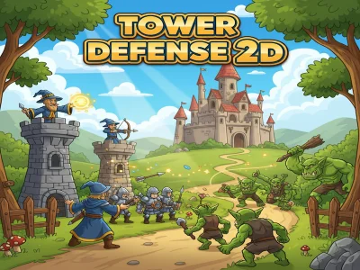 Logħba Tower Defense 2D onlajn