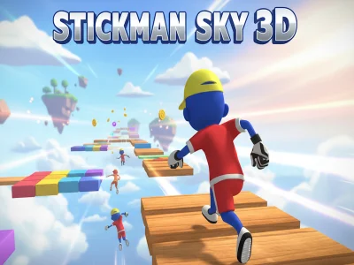 Logħba Sema Stickman 3D onlajn