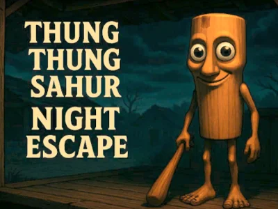 Logħba Thung Thung Sahur Night Escape onlajn