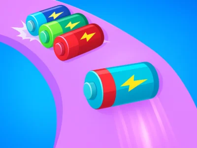 Logħba Battery Run 3D onlajn