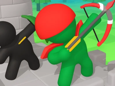 Logħba Jergaw Archers Bow and Arrow onlajn