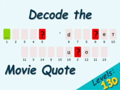 Logħba Iddekodifika l-Kwotazzjoni tal-film onlajn