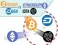 Logħba Bitcoin kontra Ethereum onlajn
