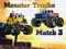Logħba Monsters Trucks Match 3 onlajn