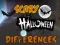 Logħba Differenzi Horrifiċi ta' Halloween onlajn