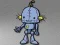 Logħba Puzzle tal-robot karikatur onlajn