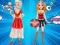 Logħba Bffs Superhero Dress Up onlajn
