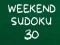Logħba Sudoku ta' Filgħaxija 30 onlajn