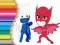 Logħba Ktieb tal-Kulur PJ Masks onlajn